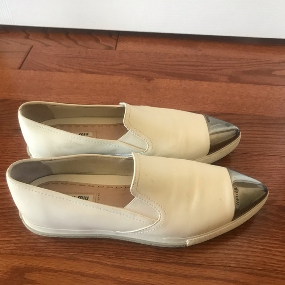 Metal Cap Toe Skate Sneaker MIU MIU - Picture 2 of 4